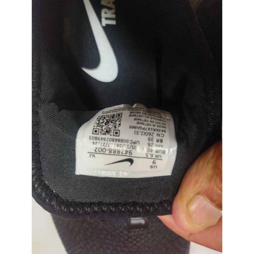 Womens Nike Free TR 8 Triple Black Training Shoes 942888-002 Size 9 - Picture 7 of 9